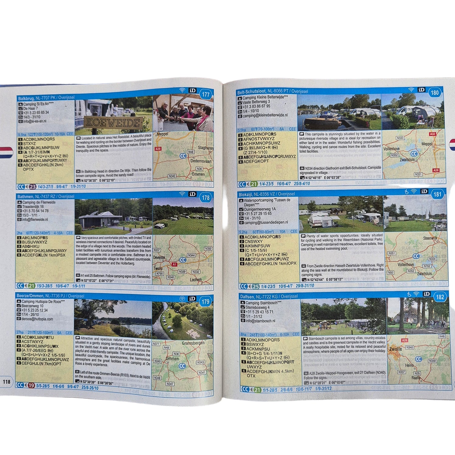 ACSI camping card 2025 discount scheme vicarious books media 9789493182769 france campsite entry