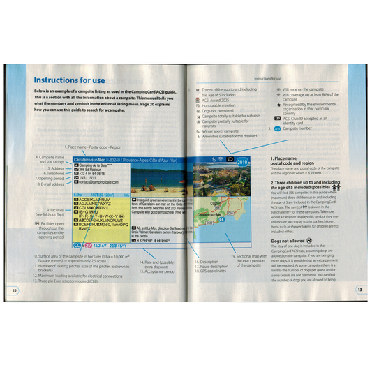 ACSI camping card 2026 discount scheme vicarious books media 9789493454002 how to instructions for use how to use acsi camping card