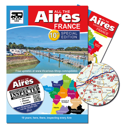 All the Aires France 10th special edition vicarious media vicarious books ISBN 9781910664292 front cover