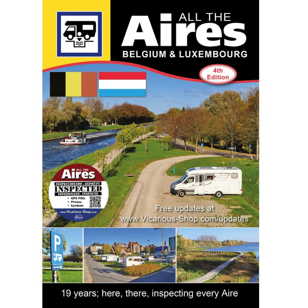 Front cover All the Aires Belgium and Luxembourg IBSN:9781910664230 Vicarious Books Media