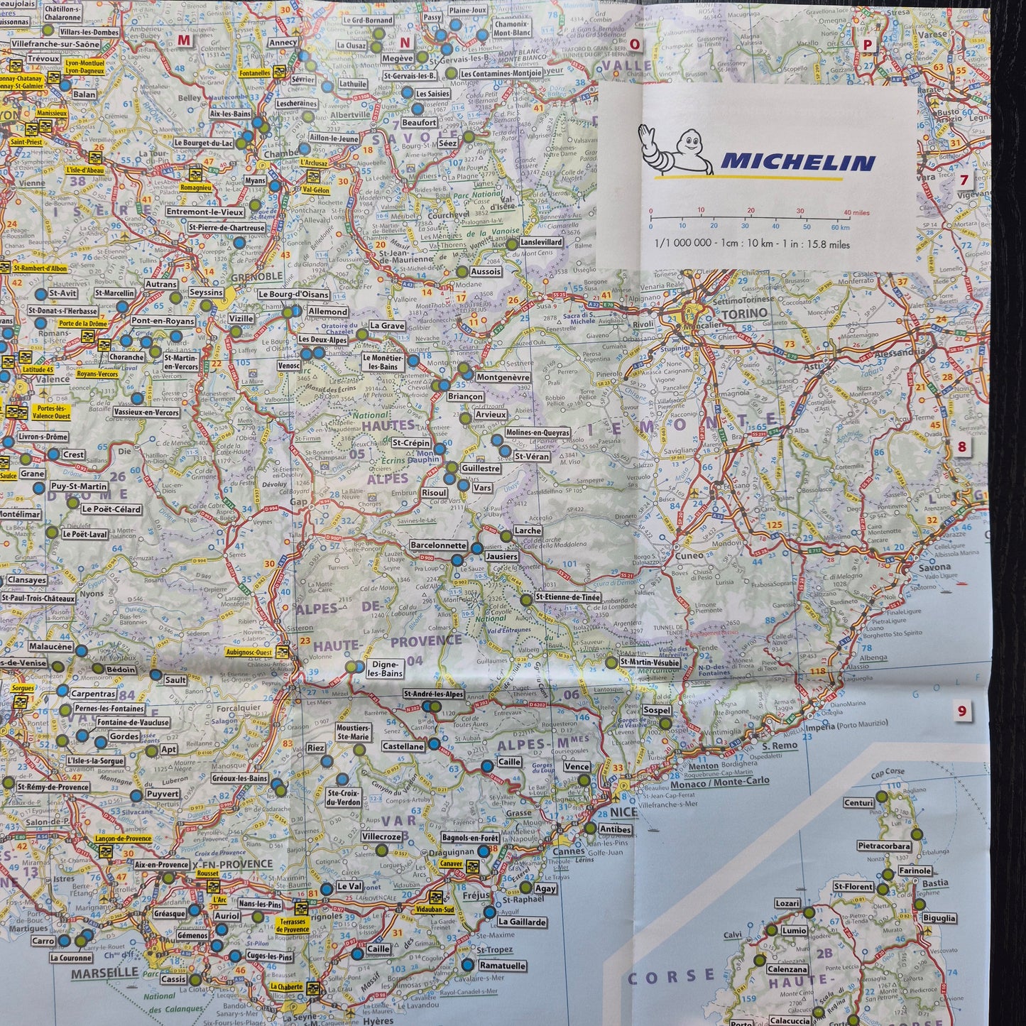 Michelin France Escapades en Camping-Car 2025 9782067265998 map preview