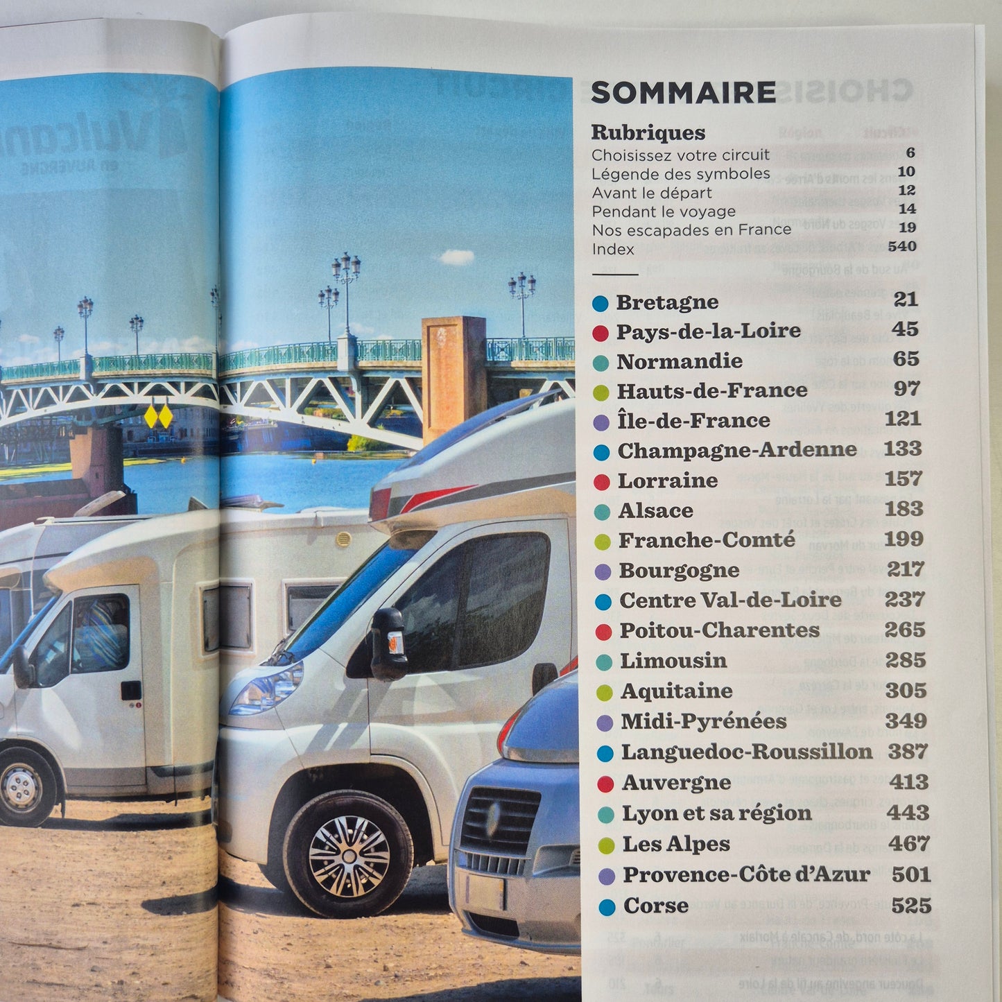 Michelin France Escapades en Camping-Car 2025 9782067265998