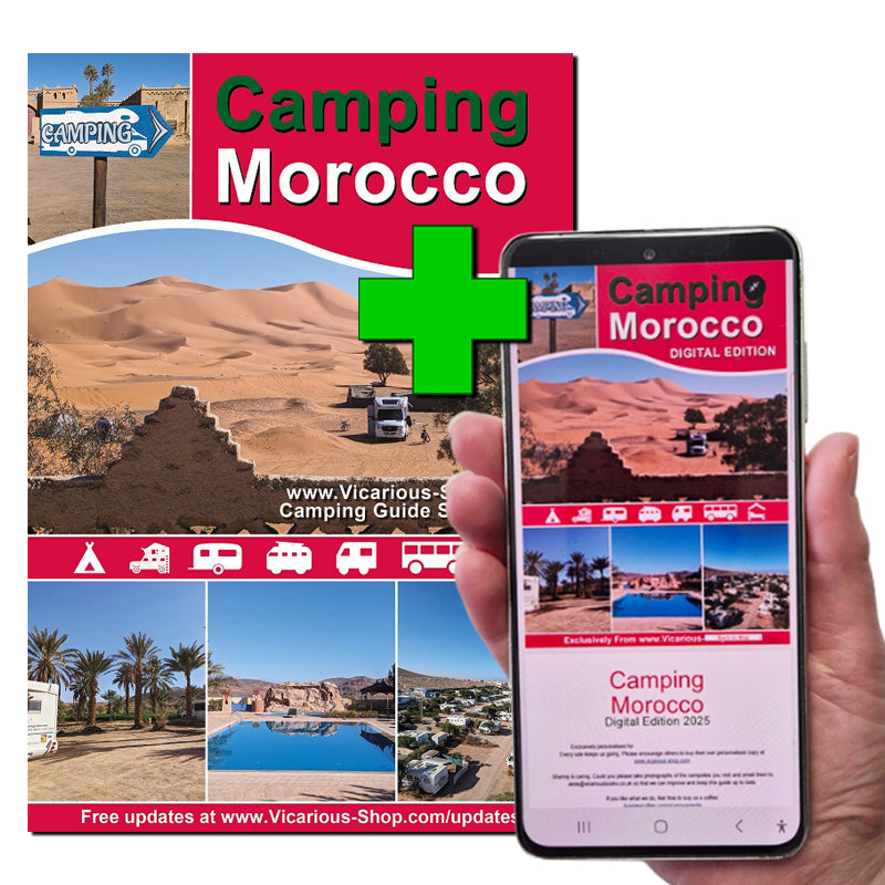 Camping Morocco Both Printed and PDF editions