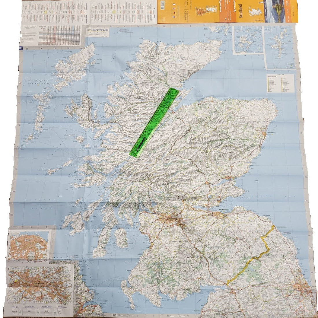 Scotland Sheet map Michelin 501 full size