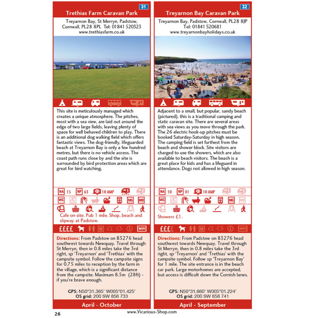 Sea View Camping West Country