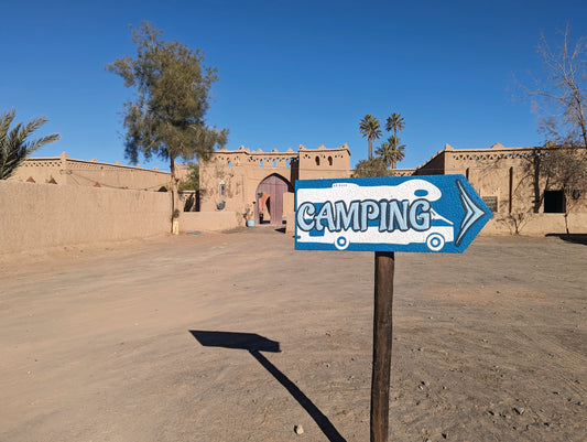 What is camping like in Morocco?