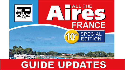 Updates All the Aires France 10th edition
