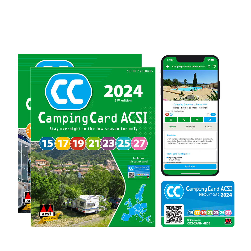 ACSI CampingCard 2024 Vicarious Books