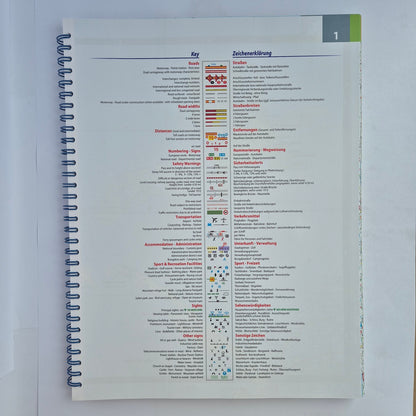 English Key 2025 Benelux spiral atlas Michelin ISBN9782067265509