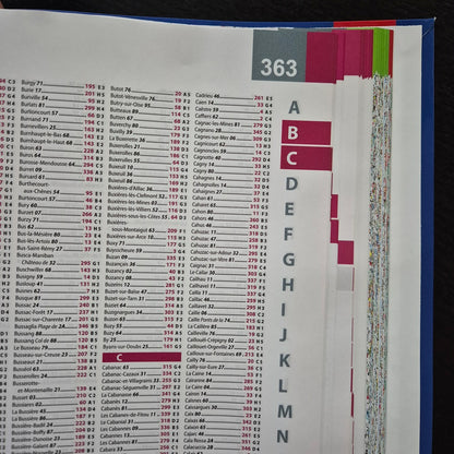 2025 Michelin France Tourist Road Atlas