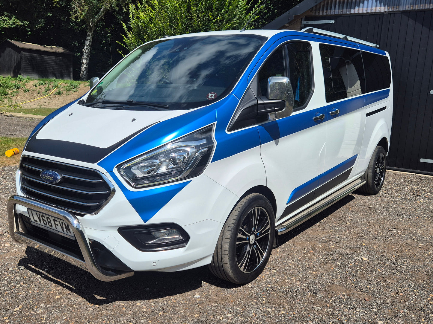 2018 campervan Ford Transit Custom Limited £23000 FSH 24,300 miles Automatic