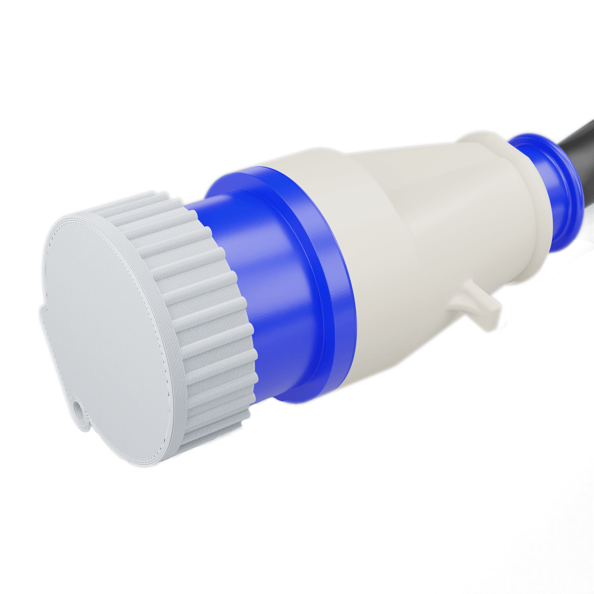 32 Amp Mains Electric Plug Dust Cover For Industrial Machinery Hook Up Cable