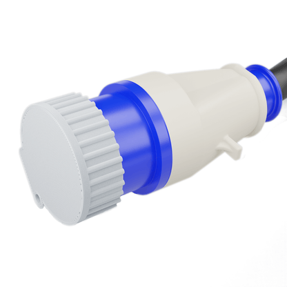 32 Amp Mains Electric Plug Dust Cover For Industrial Machinery Hook Up Cable
