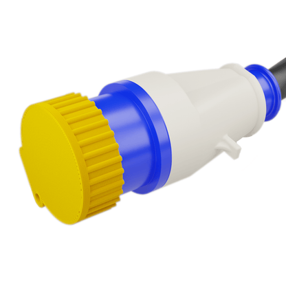 32 Amp Mains Electric Plug Dust Cover For Industrial Machinery Hook Up Cable