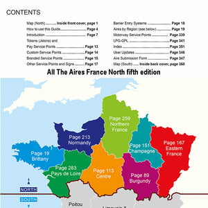 All The Aires France 5th edition guidebook vicarious media books ISBN: 9781910664254/9781910664261 see all th aires in france with a free locator map contents