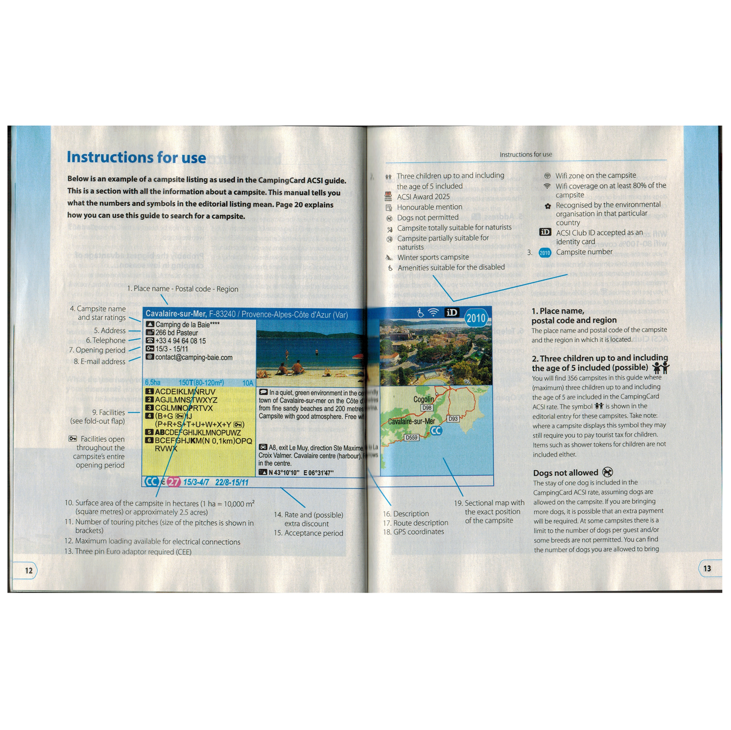 ACSI camping card 2026 discount scheme vicarious books media 9789493454002 how to instructions for use how to use acsi camping card