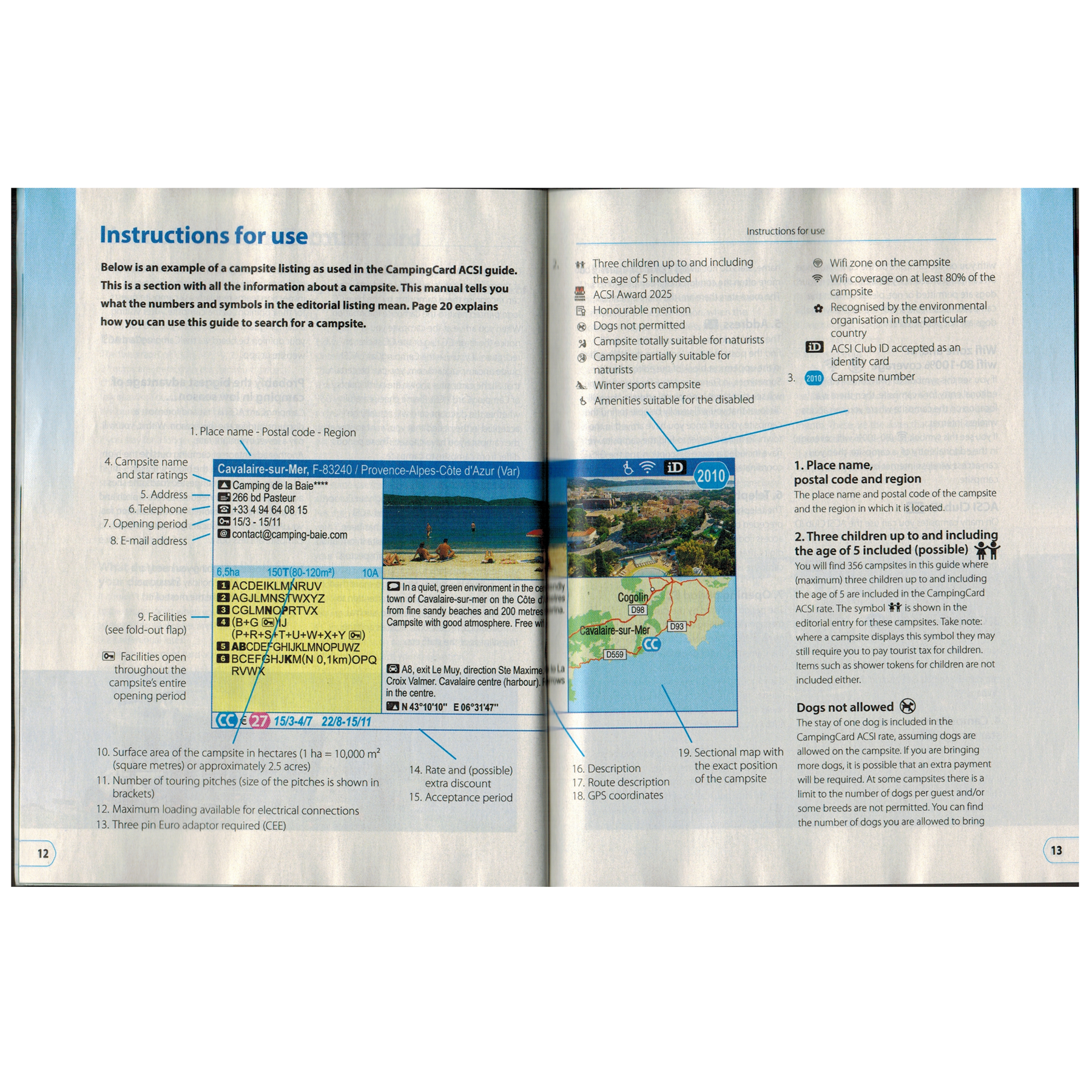 ACSI camping card 2026 discount scheme vicarious books media 9789493454002 how to instructions for use how to use acsi camping card