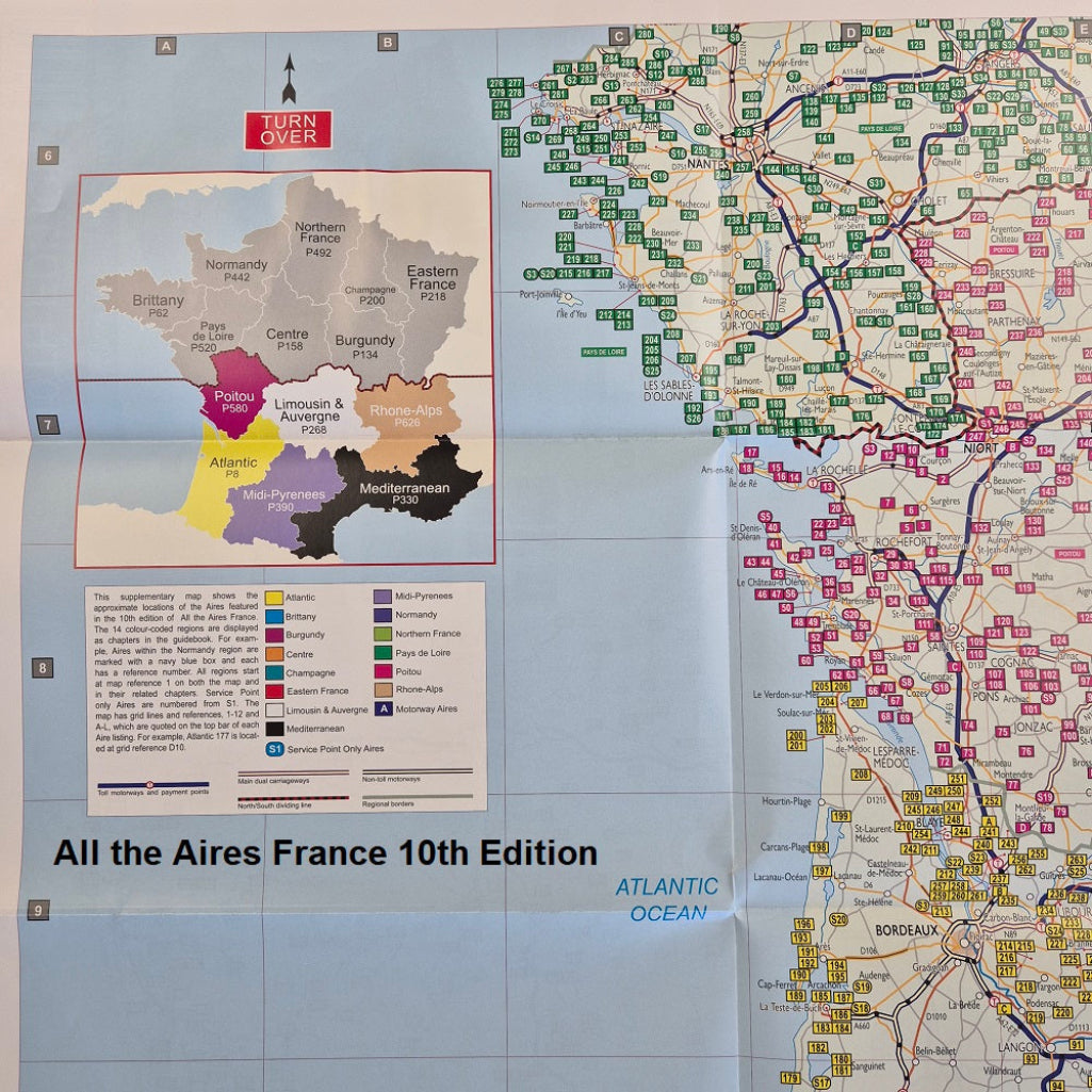 Aires File Layout Map of Aires in France for All the Aires France 10th edition Vicarious ...