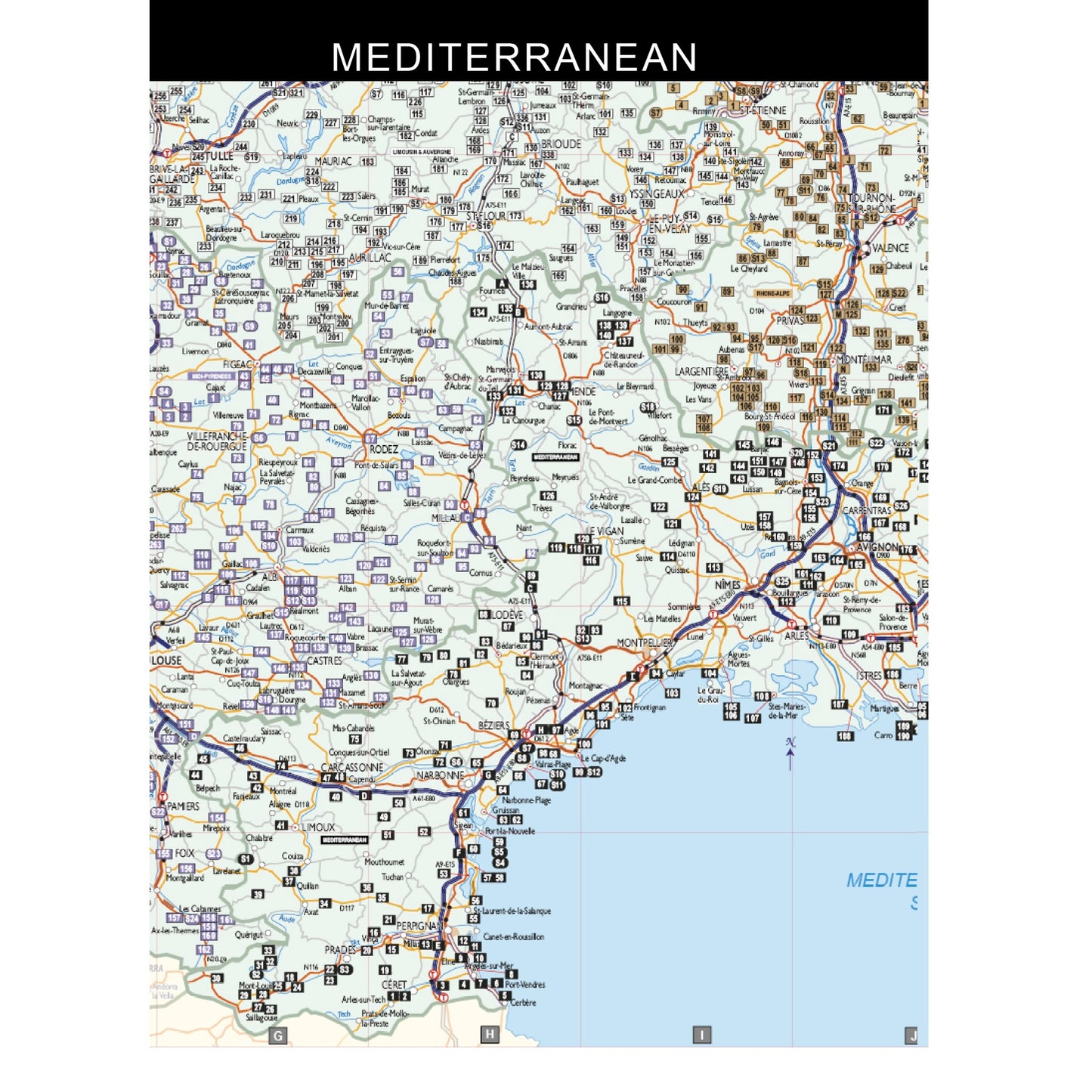 All the Aires France 10th Special Edition 2025 Vicarious Books Media example mapping mediterranean 9781910664292