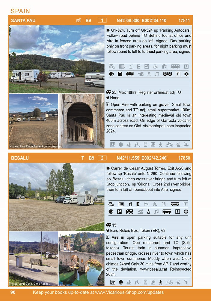 Aires Catalonia Spain page All the Aires Spain and Portugal 7th edition Vicarious Books Media