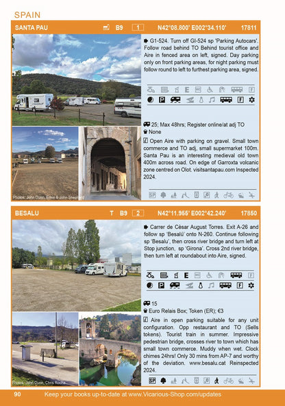 Aires Catalonia Spain page All the Aires Spain and Portugal 7th edition Vicarious Books Media