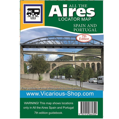 Aires map Spain & Portugal All The Aires 7th Edition