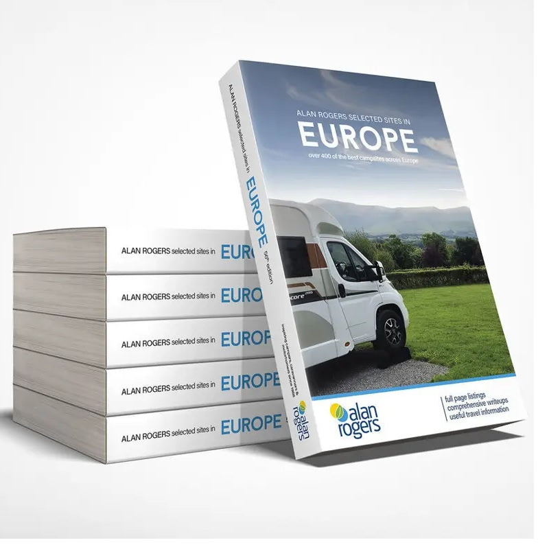 Alan Rogers Camping Europe 56th Edition 9781909057975 front cover