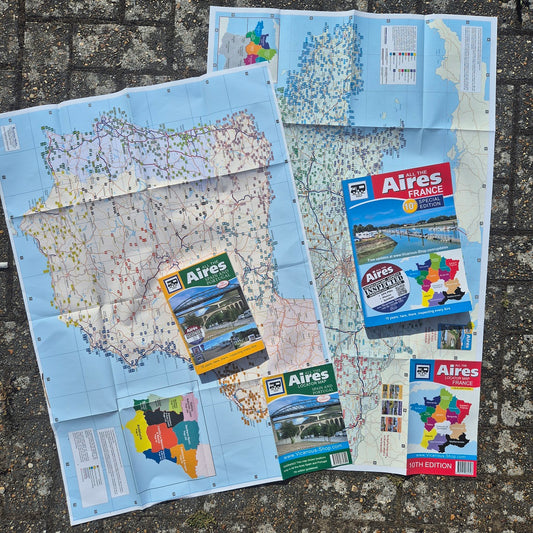 All the Aires France 10th, Spain & Portugal 7th together including maps 2025