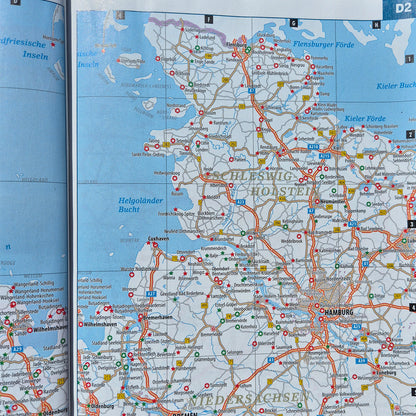 Aires map Germany BordAtlas 9783948979485 2025 Stellplatz reise mobil