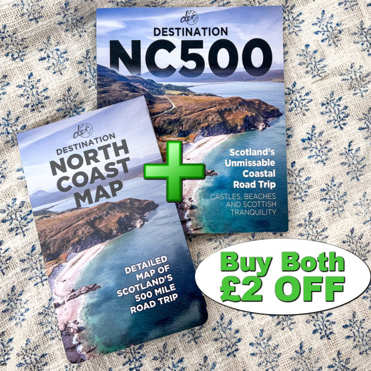 Destination NC500 Guide Book (2nd Edition) and map