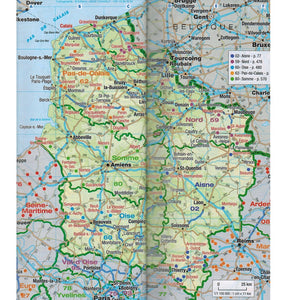 France Passion sites near calais 2024 motorhome and campervan stopover scheme mapping