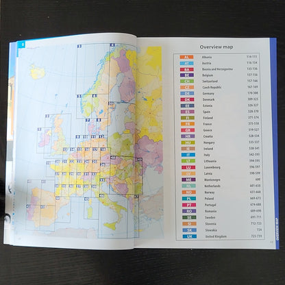 CamperStop Europe 2024 overview map