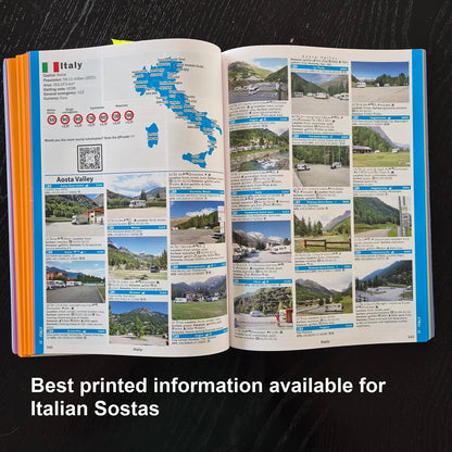 CamperStop Europe 16th Edition Aires Stellplatze Sosta Motorhome Stopovers