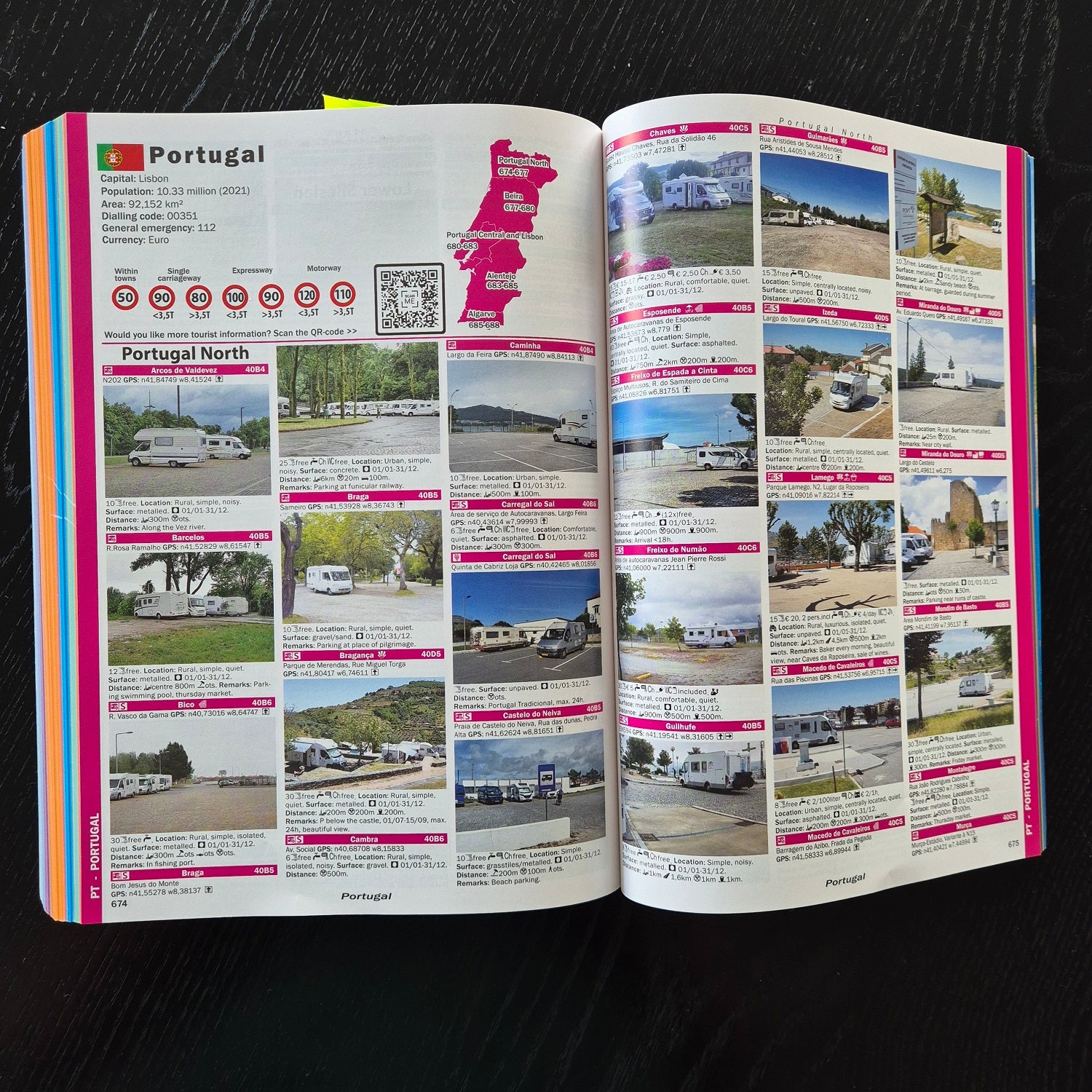CamperStop Europe 16th edition Portugal pages