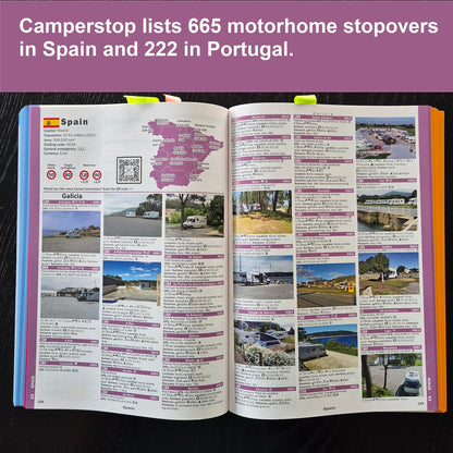 CamperStop Europe 16th edition Spain pages