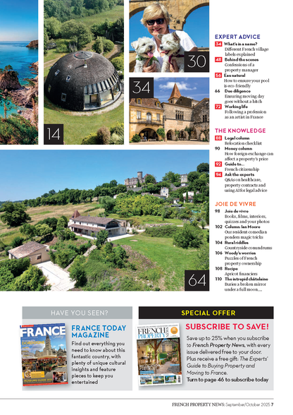 French Property News Issue 395 (September/October 2025)