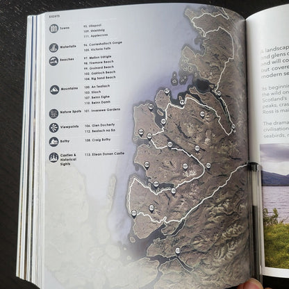 Destination NC500 Guide Book (2nd Edition) NC500 map