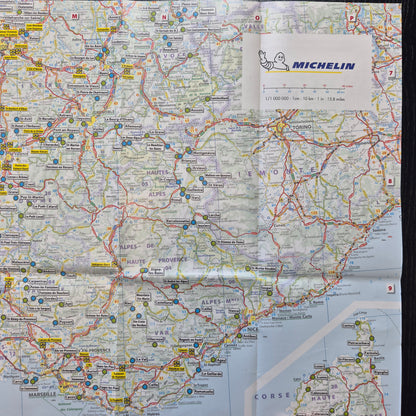 Michelin France Escapades en Camping-Car 2025 9782067265998 map preview