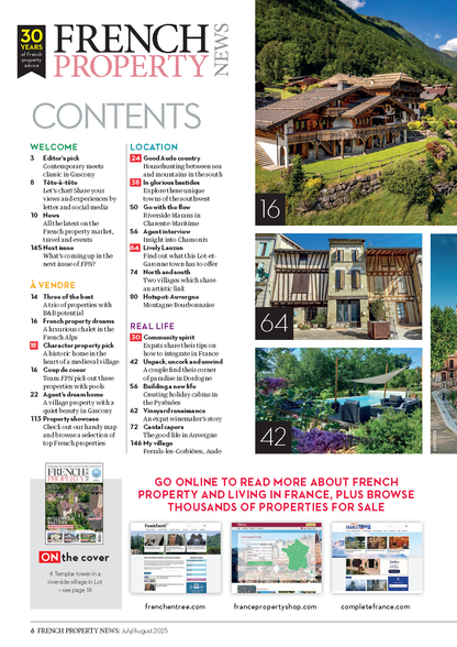 French Property News Issue 394 (July/August 2025)