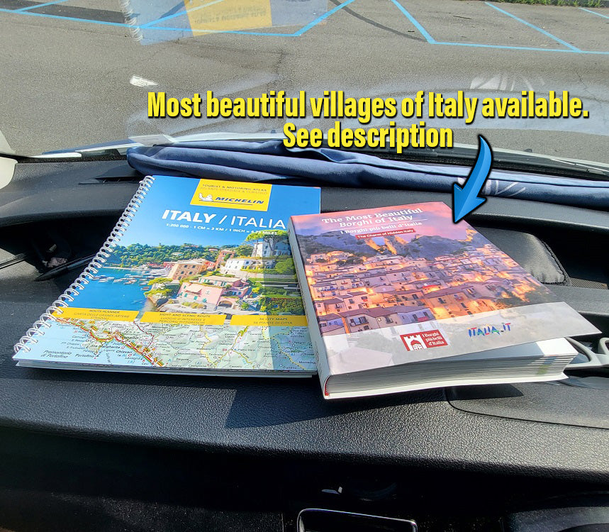Michelin Italy Spiralbound Road Atlas 9782067257900