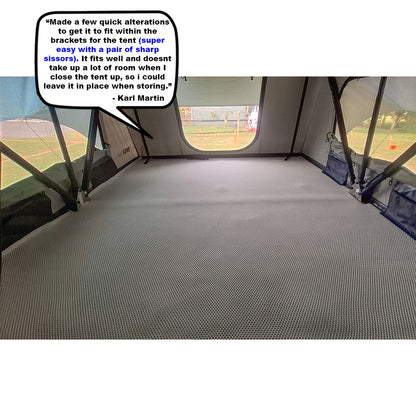 bedairer fitted in a Thule Tepui Autana 4 Roof Tent