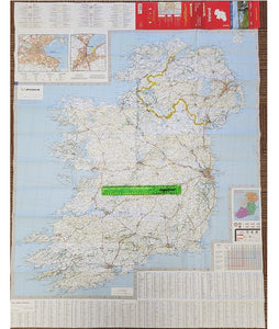 Michelin Ireland 712 sheet map full size open