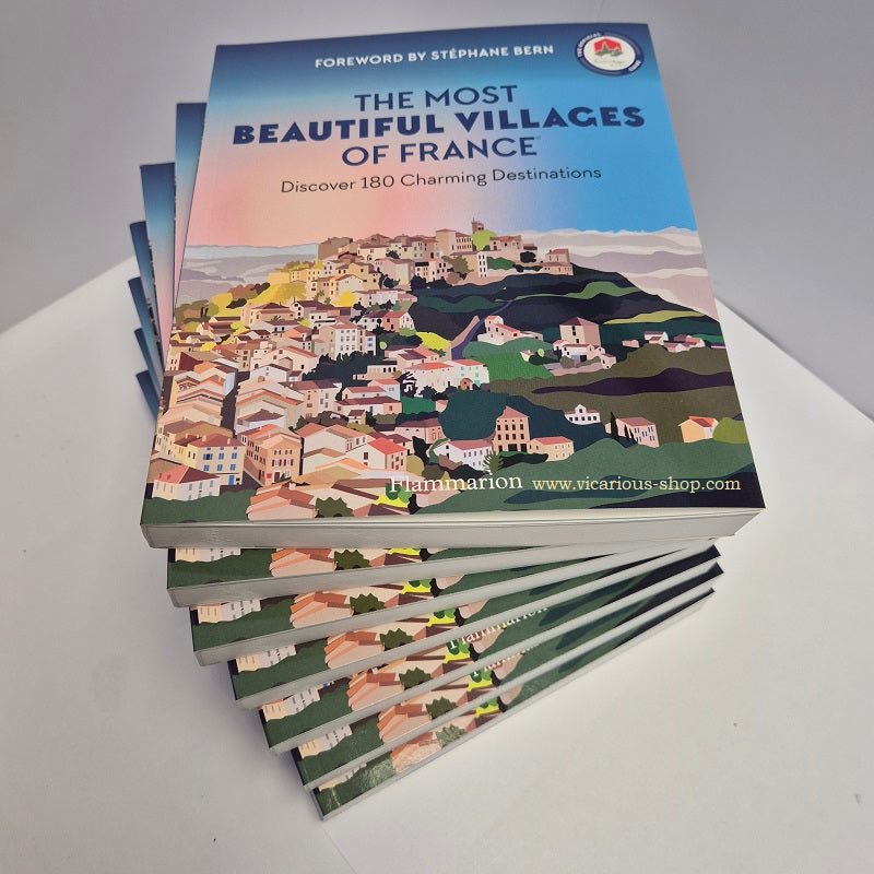 Most Beautiful Villages France 2025 Book cover Vicarious Media ISB9782080462558