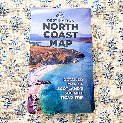 North Coast 500 Road Map – Detailed A1 NC500 Route Planner ISBN 9781739848439