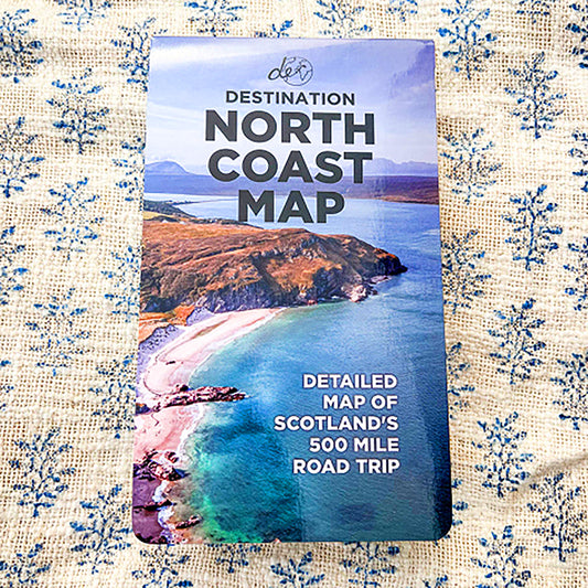 North Coast 500 Road Map – Detailed A1 NC500 Route Planner ISBN 9781739848439
