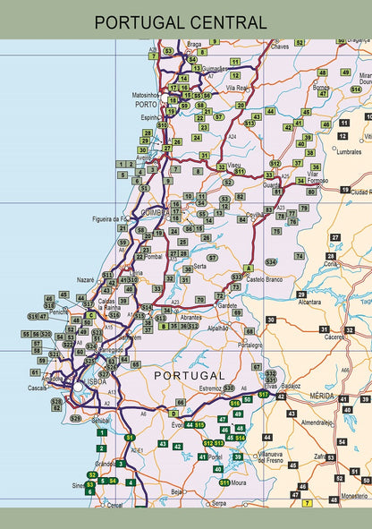 Aires map Portugal All the Aires Spain and Portugal 7th edition Vicarious Books Media