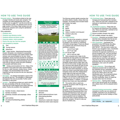 Sea View Camping Wales 2025 digital edition by vicarious media books united kingdom uk campsite guidebook