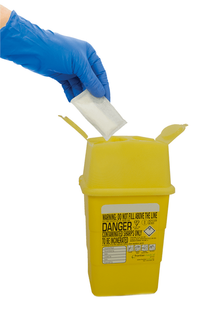 SafetyGel Super Absorbent Fast-Acting Sachets - 1.2 Litre Absorption Box of 100