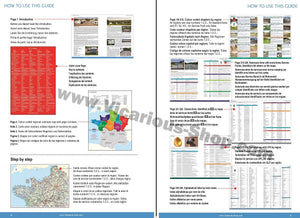 All the Aires France North and South 3 together by Vicarious Media Books -  Motorhome Guidebook, Motorhoming, Aires, Stopovers, Caravan, Caravanning