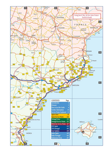 Locator Map All The Aires Spain & Portugal 6th Edition
